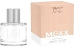 MEXX SIMPLY Woman Eau de Toilette, klarer, eleganter Duft mit fruchtig-blumigen