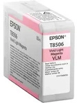 Epson Tintenpatrone vivid light magenta T 850 80 ml T 8506N