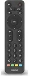 Hama 00221056, TV, IR Wireless, Drucktasten, Schwarz - Schwarz