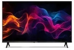 Sharp TV Smart 32" FHD QLED Google TV DVB-T2 Rahmenloses Design - Schwarz