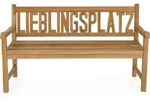 Bank LIEBLINGSPLATZ - Naturbelassen