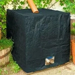 IBC Container Cover Wassertank Abdeckung anthrazit - Grau