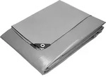 ECD Germany Abdeckplane Gewebeplane mit &Ouml;sen, 4x6m 24m2 260g/m2, aus...