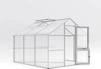 KGT Gew&auml;chshaus "Nelke III" pressblank 9,6 m&sup2; 16 mm HKP