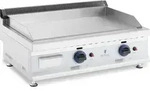 Gasgrill doppelt glatt verstellbar Edelstahl f&uuml;r Erdgas 2x 3,1 kW 0,02 bar...