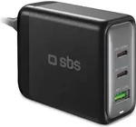 sbs GaN-Ladestation schwarz, 100 Watt - Schwarz