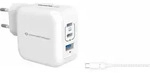 Conceptronic ALTHEA17W 3-Port 67W GaN USB PD Charger - Wei&szlig;