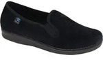 Fly Flot Herren Hausschuhe geschlossen Cord Slipper, Gr&ouml;&szlig;e:47 EU, Farbe:Schwarz -