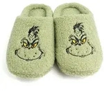 The Grinch Pl&uuml;sch Hausschuhe f&uuml;r Damen - Fleece Frauen Puschen Schlappen Slipper