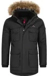 H&ouml;henhorn Arpiglias Herren Winter Jacke Parka Schwarz Gr. S - Schwarz - S
