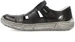 Rieker Herren Slipper Leder Halbschuh Sandale Klettverschluss 04050, Gr&ouml;&szlig;e:41 EU,