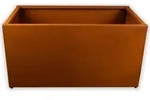K&Ouml;HKO&reg; Designer Hochbeet Rahmen aus Cortenstahl als Bausatz TROG 150x50x40 CM