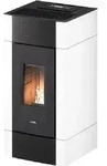 Cadel Ventilierter Pelletofen 8,5 kW WiFi wei&szlig; Klasse A+ Tank 17 Liter - Wei&szlig;