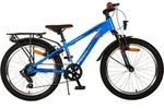 Volare Cross Kinderfahrrad - Jungen - 20 Zoll - Blau - 7 G&auml;nge - Blau