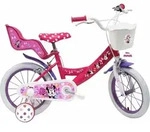 Disney Minnie Kinderfahrrad 14 Zoll Fahrrad f&uuml;r K&ouml;rpergr&ouml;&szlig;e 100 - 115 cm oder ab