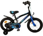 Volare Super GT Kinderfahrrad - Jungen - 14 Zoll - Blau - Schwarz