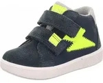 Superfit Jungen Supies Lauflernschuh, Blau Gelb 8020, 19 EU - Blau - 19
