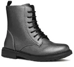 Geox Junior J Eclair Girl Biker/Amphibians Boots Gun 26_Eu - 26