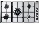 De&rsquo;Longhi FLA 59 DD, Edelstahl, Integriert, 86 cm, Gaskochfeld, Edelstahl, 5