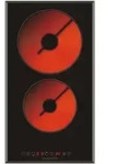 Wolkenstein WEB-C2-F, Schwarz, Integriert, 28.8 cm, Keramik, Glaskeramik, 2 Zone(n) -