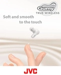 JVC HA-Z77T-W Gumy True Wireless Kopfh&ouml;rer mit weichen Elastomer Ohrst&ouml;pseln, 3