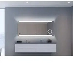 TALOS King Badspiegel mit Beleuchtung 160x60 LED Wandspiegel mit beleuchtetem