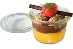 APS 82310 Gourmetgl&auml;ser mit Deckel, 12er-Set, Mini-Sturz-Form, &Oslash; 6 cm, H&ouml;he 5,5