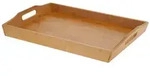 Excellent Houseware Tablett aus Bambusholz - 43 x 29 x 5 cm - Braun
