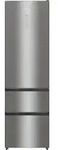 Hisense Freistehend K&uuml;hlschrank/Gefrierschrank, Edelstahl, 368 l, 368 l, SN-T,...
