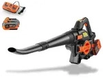 FUXTEC 2in1 Akku Laubbl&auml;ser FX-E2LBSSET - 40Volt Laubsauger |Laubh&auml;cksler 