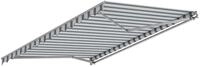 Spettmann STAR FIX Gelenkarmmarkise Kurbel 250x200 cm Silber Anthrazit Grau