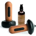 ELEEELS S2 Hot Stone Massage-Stab-Kollektion - Schwarz/Braun