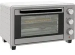 HOMCOM Mini Backofen 21L Pizzaofen Miniofen mit Backblech Grillrost Kr&uuml;mmelblech -