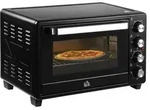 HOMCOM Mini Backofen 32L Mini Ofen mit Grillrost, Backblech, 3 Kochmodi Schwarz