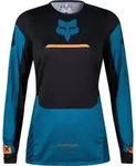 Fox Racing Mx Flexair Optical Langarm-t-shirt Blau L Damen Blau L - Blau - L