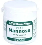 The Nutri Store D (+) Mannose 100% hochreines Pulver, 50 g Pulver