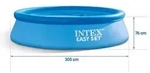Intex 10 foot (3.05 m) Easy Set Swimming Pool Cover #28021. Round cover...