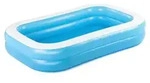 Bestway&reg; Family Pool 262 x 175 x 51 cm, hellblau, eckig - Blau/Wei&szlig;