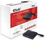 Club3d CLUB3D USB Typ C zu VGA + USB 3.0 + USB Typ C Ladedock - Schwarz