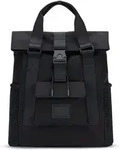 Kleine schwarze Damen-Rugzak mit Laptopfach wasserdicht - Schwarz