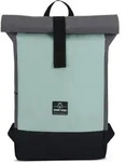 Ryan Roll-Top Tasche Mint Gr&uuml;n aus recyceltem Polyester mit variablem Verschluss
