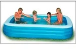 Rechteckiger aufblasbarer Pool INTEX 305 x 183 x 56 cm f&uuml;r Kinderspa&szlig; und