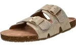 Bio Pantolette bis 30mm Sohlenh&ouml;he 27400/410 - Beige - 36