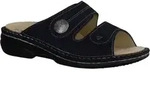 Finn Comfort Sansibar, Damen, Pantolette, Leder, Nautic, lose Einlagen, bequem -
