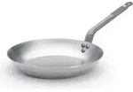 28 cm stahl-omelettpfanne De buyer 5611.28 - Silber