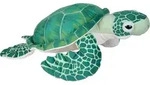Wild Republic Plusch Meeresschildkrote Pluschtier - 55 cm - Pluschtiere - Gr&uuml;n