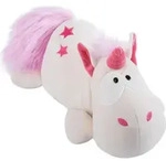 NICI Pl&uuml;sch Einhorn Theodor soft liegend 35cm - Wei&szlig;