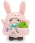 NICI Kuscheltier Set mymochi Katze Angy mit Kaktus u. Hasenkost&uuml;m in Geschenkbox