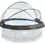 EXIT Pool &Uuml;berdachung ECO &oslash;244cm, Pool Dome, Universal, Pool-Zubeh&ouml;r, Wetterfest -