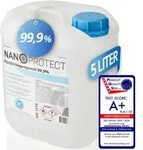 Nanoprotect Isopropanol 99,9% | 5 Liter Reiniger | Hochprozentiger...